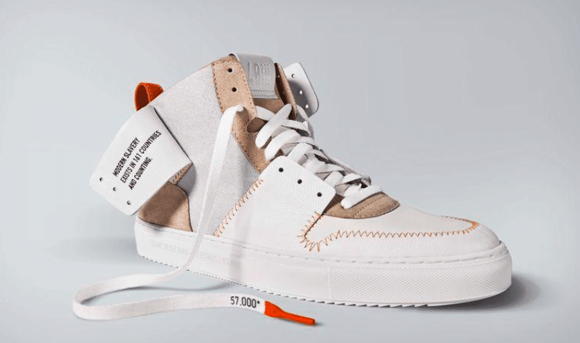 U.S. YouTube Star Jaques Slade Unveils Modern Slavery Sneakers